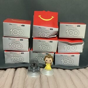 Disney 100th Anniversary McDonald's 2023 Collectible Figures 9 box set